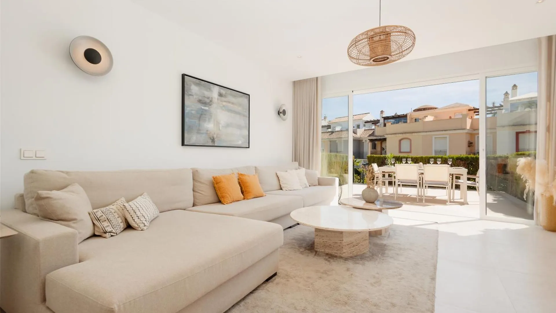 Holiday House Next To The Beach In Las Dunas, Bahia De Marbella İspanya